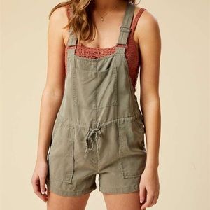 Over-all Romper | Size Large
